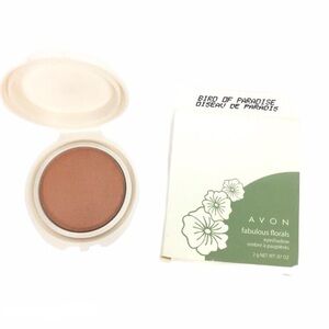 AVON Fabulous Florals Eyeshadow Single Burnt Orange Fall Autumn Bird of Paradise